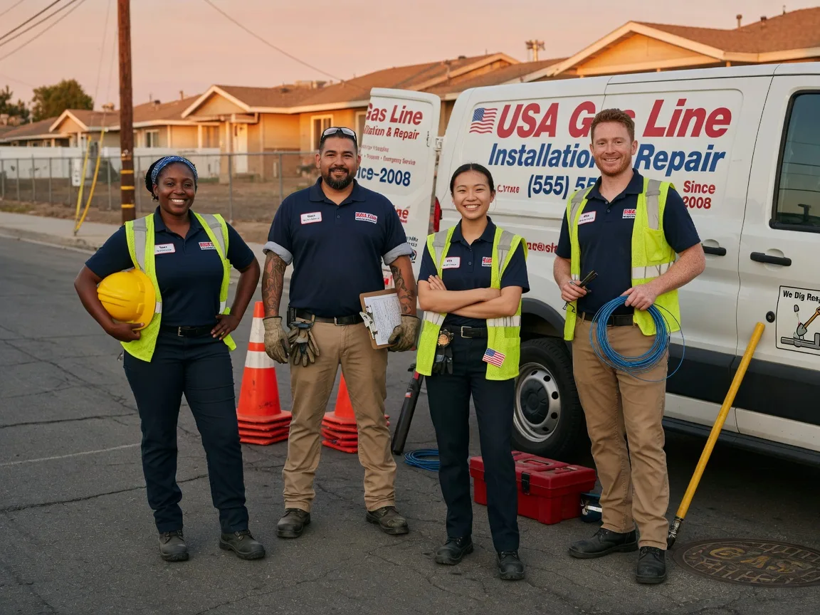 Gas Line Installation company in Newell, PA